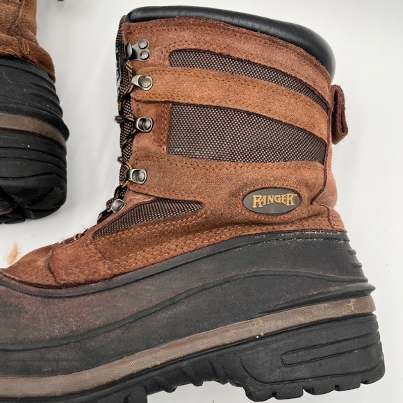 Ranger Work Boots Mens Size 13 DuPont Thermolite Insulated Lace Up Chore Hunting - Picture 9 of 12